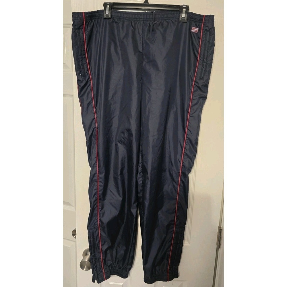 Lauren Ralph Lauren 67 Pants Womens Large Dark Blue Drawstring Windbreaker Track